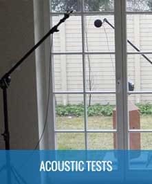 acoustic tests